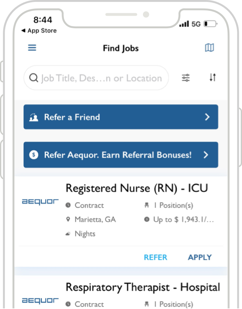 travel nurse job openings