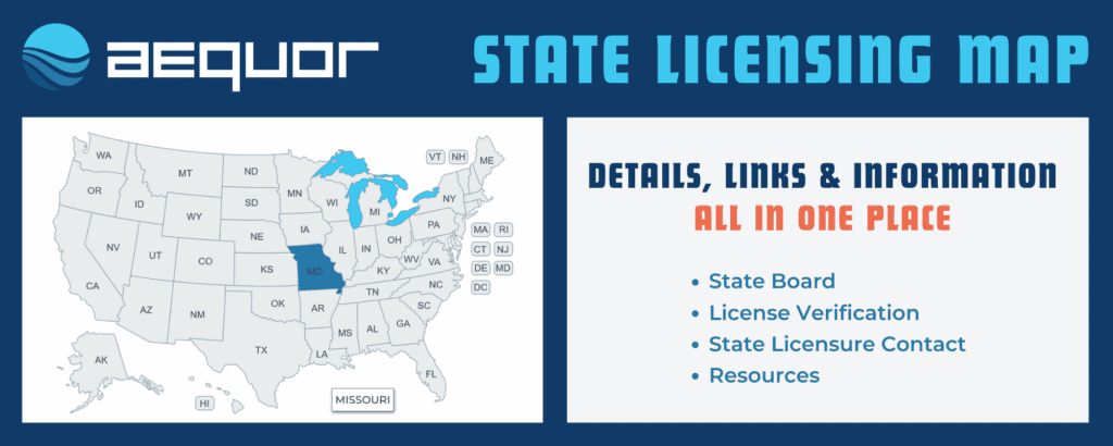 healthcare & education traveler resource State Licensing Map