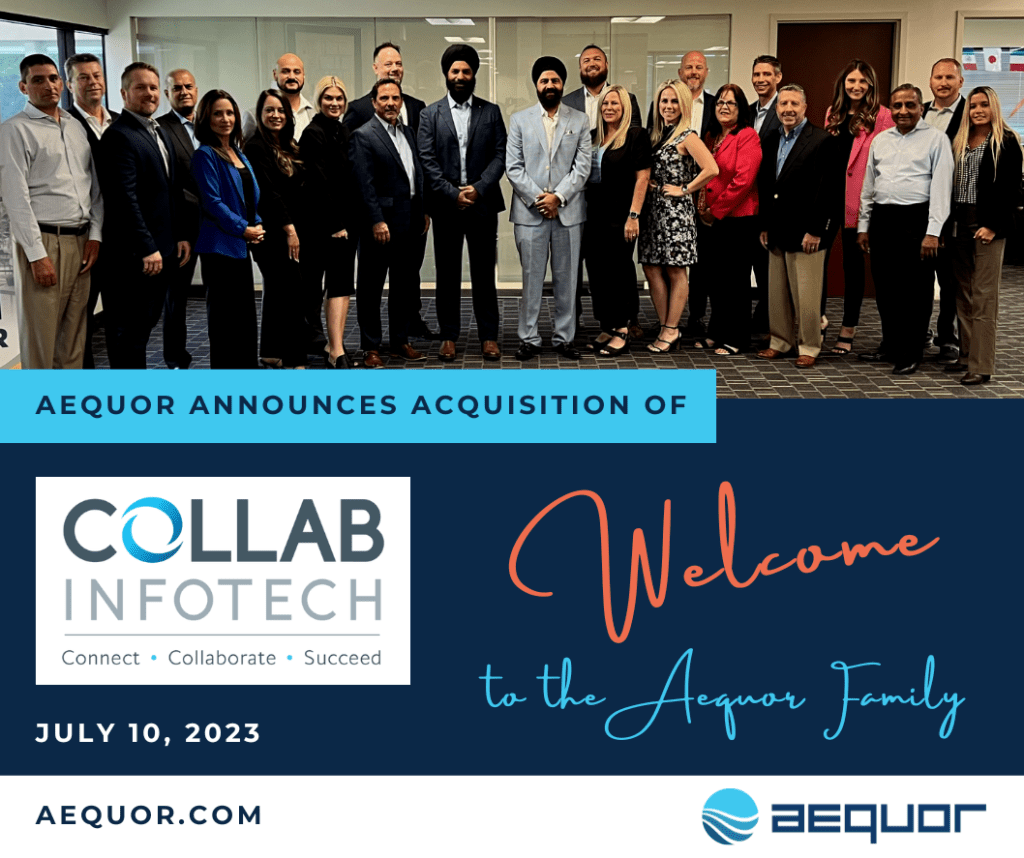 Aequor Acquisition of Collab Infotech