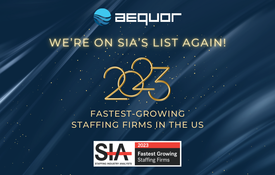 Aequor Healthcare Services SIA’s Fastest-Growing US Staffing Firms in 2023